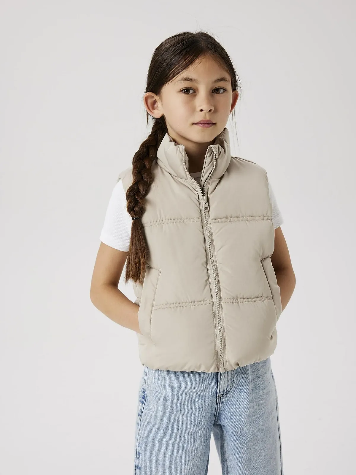 Жилет NAME IT для дівчинки, пуховик, фото №5