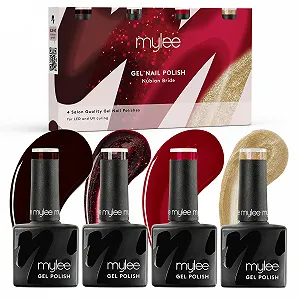 Гель-лак Mylee Quad Set Nubian Bride, 4 x 8 мл, різнокольоровий - Фото 1