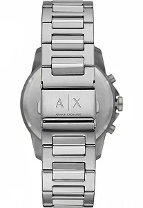 Чоловічий годинник Armani Exchange Silver Tone, кварцовий хронограф, корпус 44 мм synthetic.ua - Фото 1