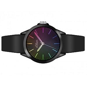 Женские аналоговые кварцевые часы s.Oliver с силиконовым ремешком synthetic.ua - Фото 1