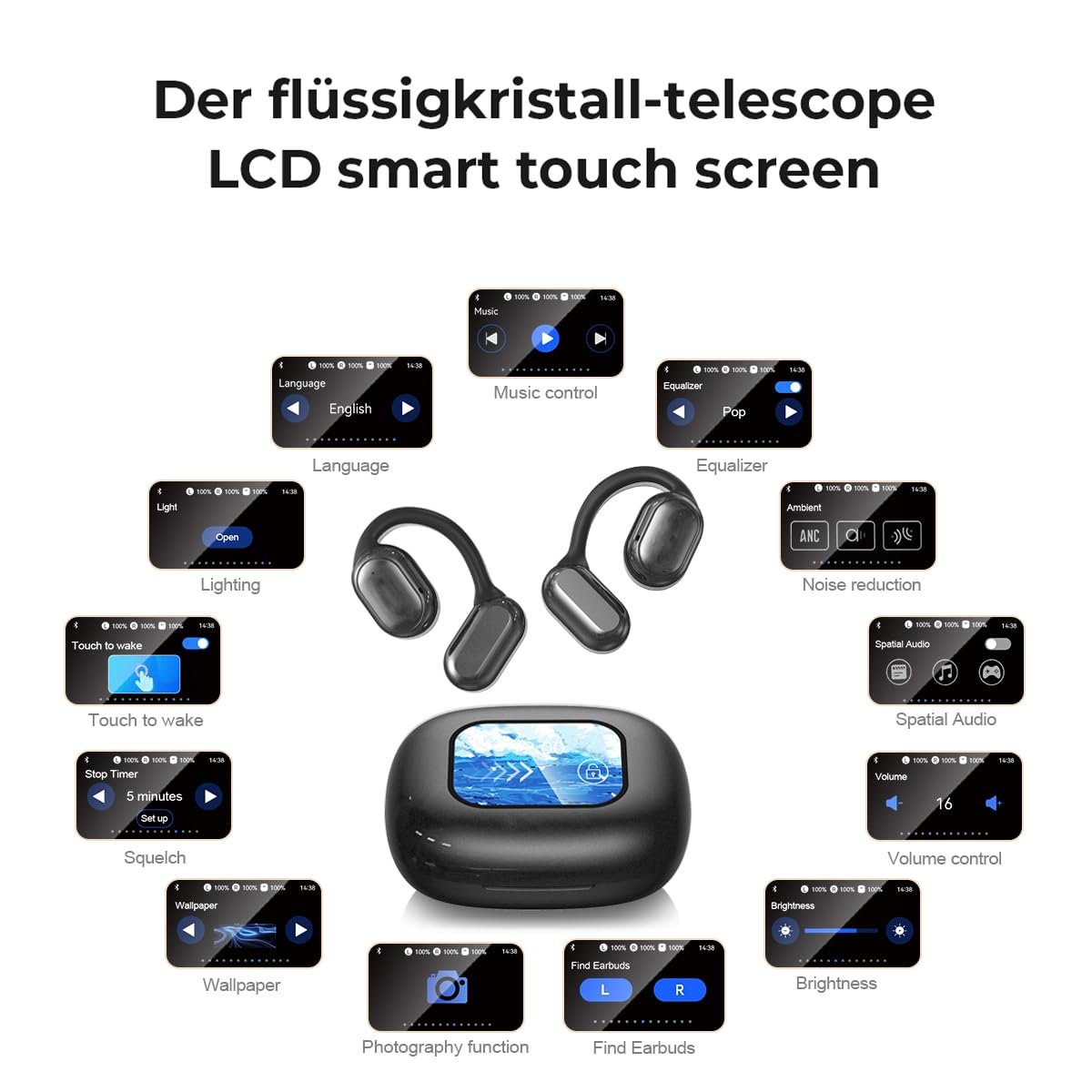 Навушники-перекладачі AI, 135 мов, для перекладу в реальному часі 3-в-1, фото №4 Навушники-перекладачі AI, 135 мов, для перекладу в реальному часі 3-в-1, фото №4