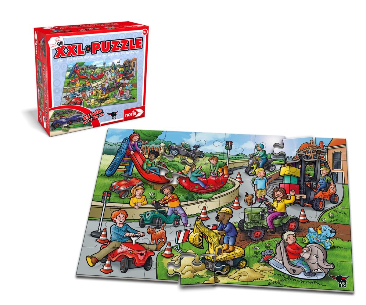 Пазл Noris Big Bobby Car XXL 606032051 45 елементів 64 x 44 см 3+, фото №6