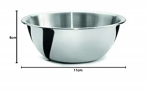 Миска кухонная Weis Classic нержавеющая сталь 26 см серебристая synthetic.ua - Фото 1