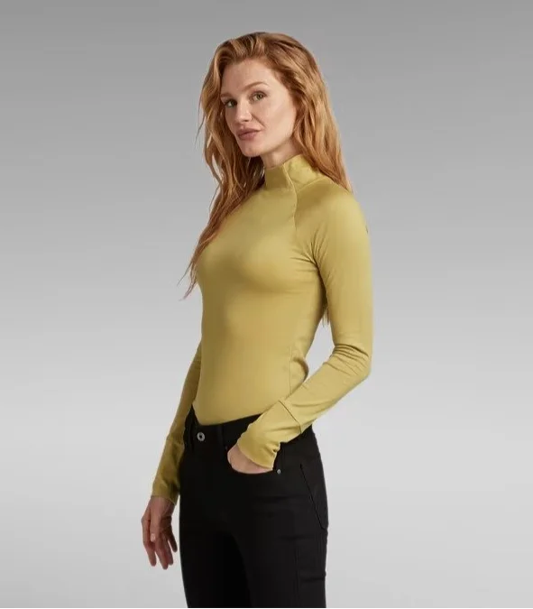 Жіночий топ G-Star RAW Lecite Slim Turtle Top - S, фото №2 Жіночий топ G-Star RAW Lecite Slim Turtle Top - S, фото №2