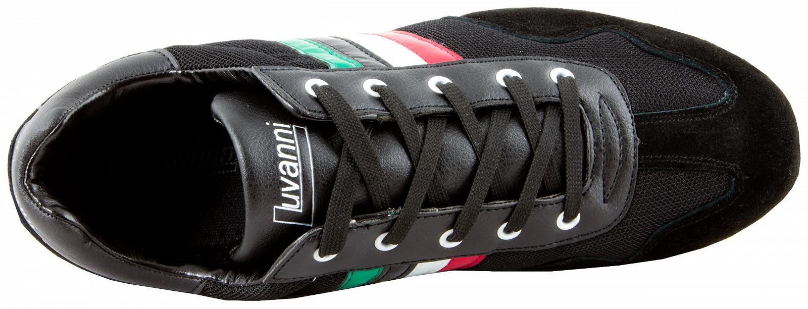 Кросівки Luvanni Чоловічі Повсякденні Смужки Італійський дизайн Низькі зі шкіри та замші, фото №9