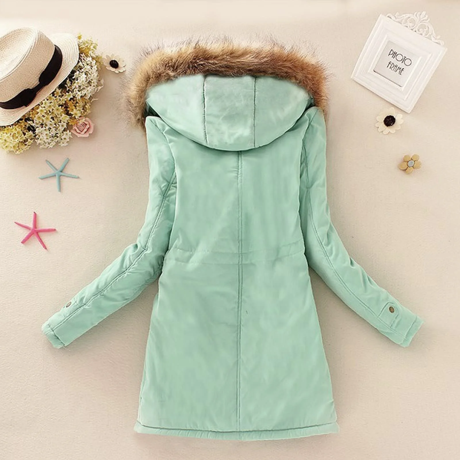 Потовщене пальто Жіночий Теплий Модний Флісова підкладка, фото №7 Потовщене пальто Жіночий Теплий Модний Флісова підкладка, фото №7