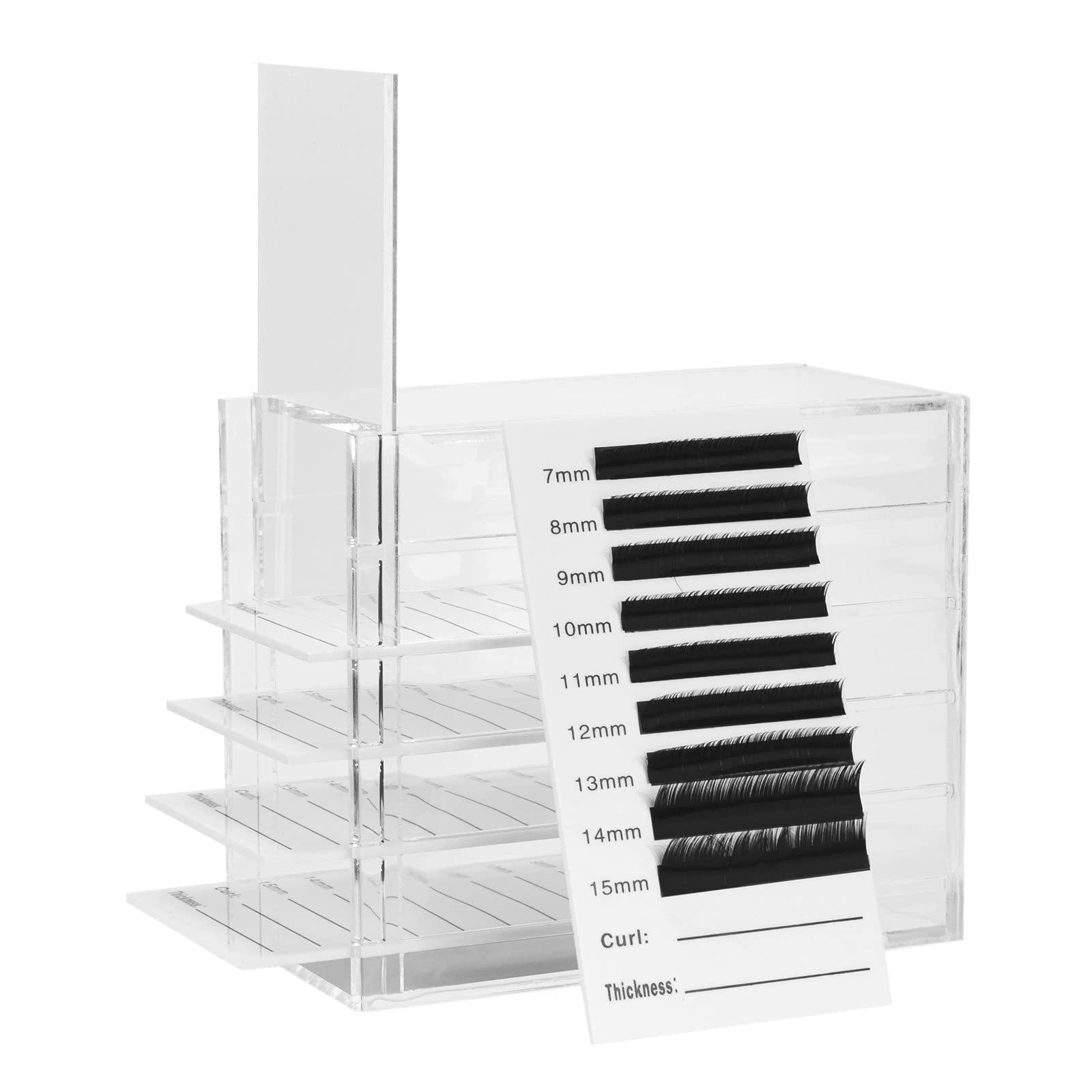 Контейнер ATOMUS 5 Layers Acrylic для зберігання накладних вій і косметики, фото №2