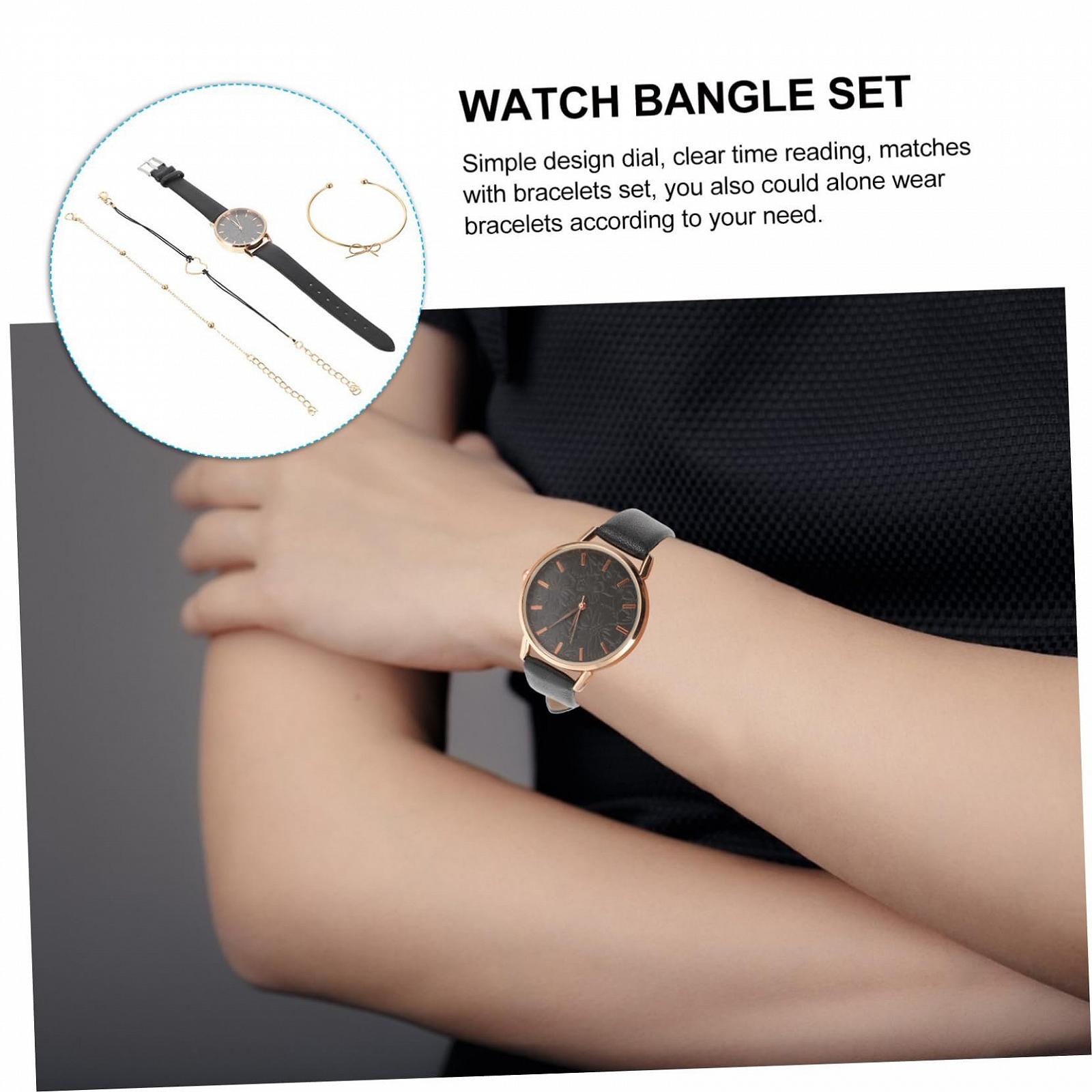 Часы LIFKOME Женские С Блестками Ретро Античные Обычное Стекло, Как Показано, фото №4