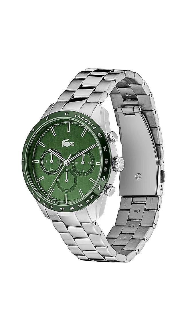 Хронограф Lacoste Boston, кварцовий годинник для чоловіків з шкіряним або сталевим браслетом, фото №2 Хронограф Lacoste Boston, кварцовий годинник для чоловіків з шкіряним або сталевим браслетом, фото №2