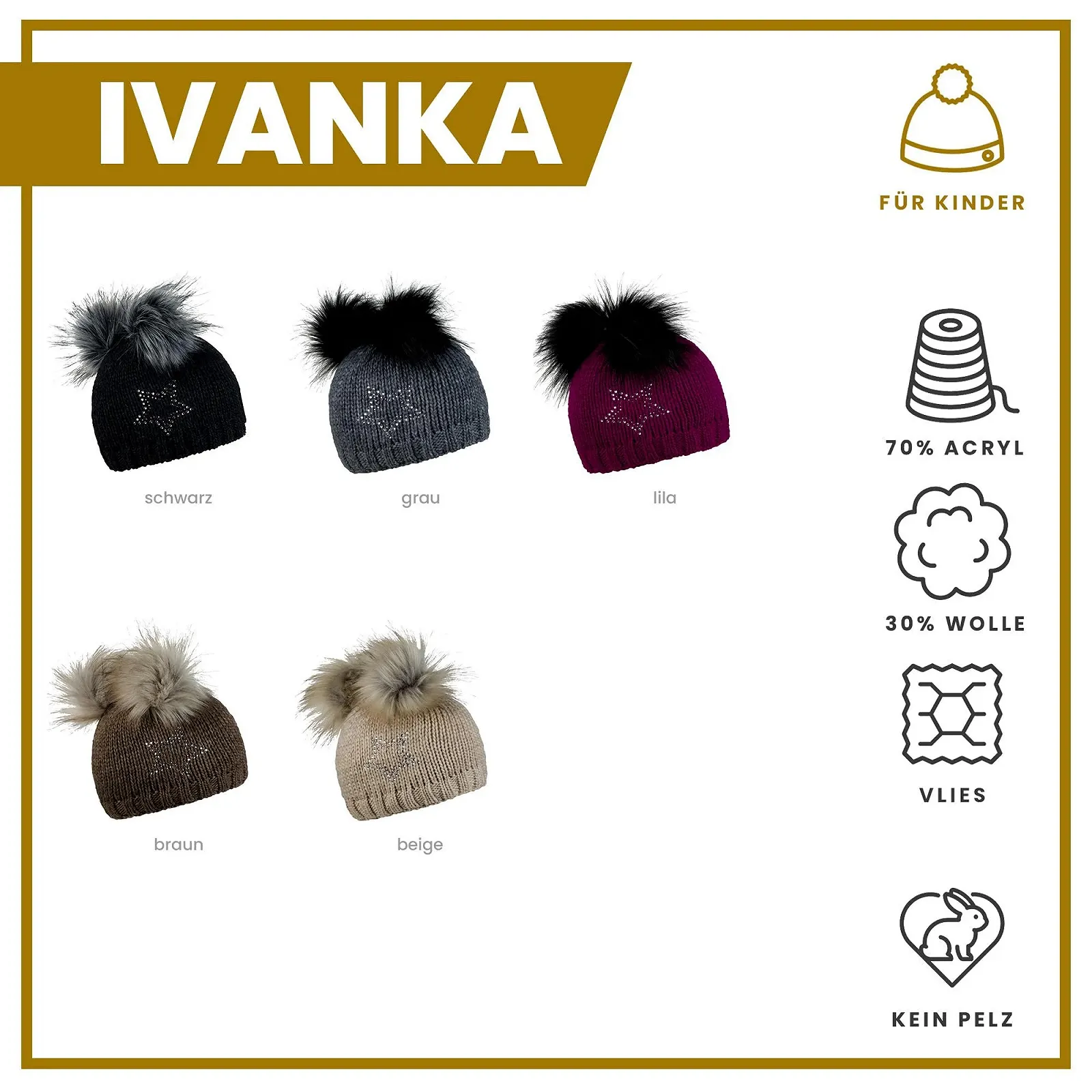 Шапка Детская SABBOT С двумя меховыми помпонами, флисовая подкладка, зимняя, вязаная, теплая, фото №8 Шапка Детская SABBOT С двумя меховыми помпонами, флисовая подкладка, зимняя, вязаная, теплая, фото №8