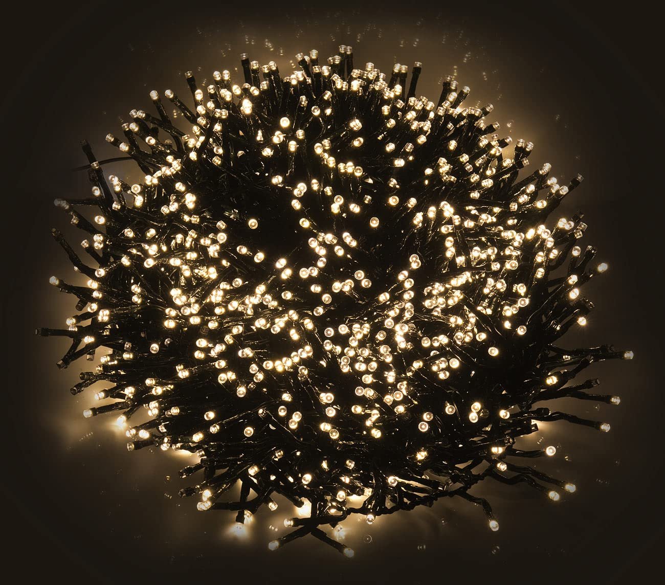 Кластерна гірлянда Lunartec 2000 LED, 20 м, теплий білий, фото №4