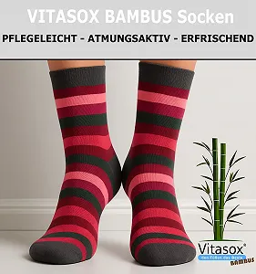 Жіночі шкарпетки Vitasox, бамбукові шкарпетки без шва та гумки synthetic.ua - Фото 1