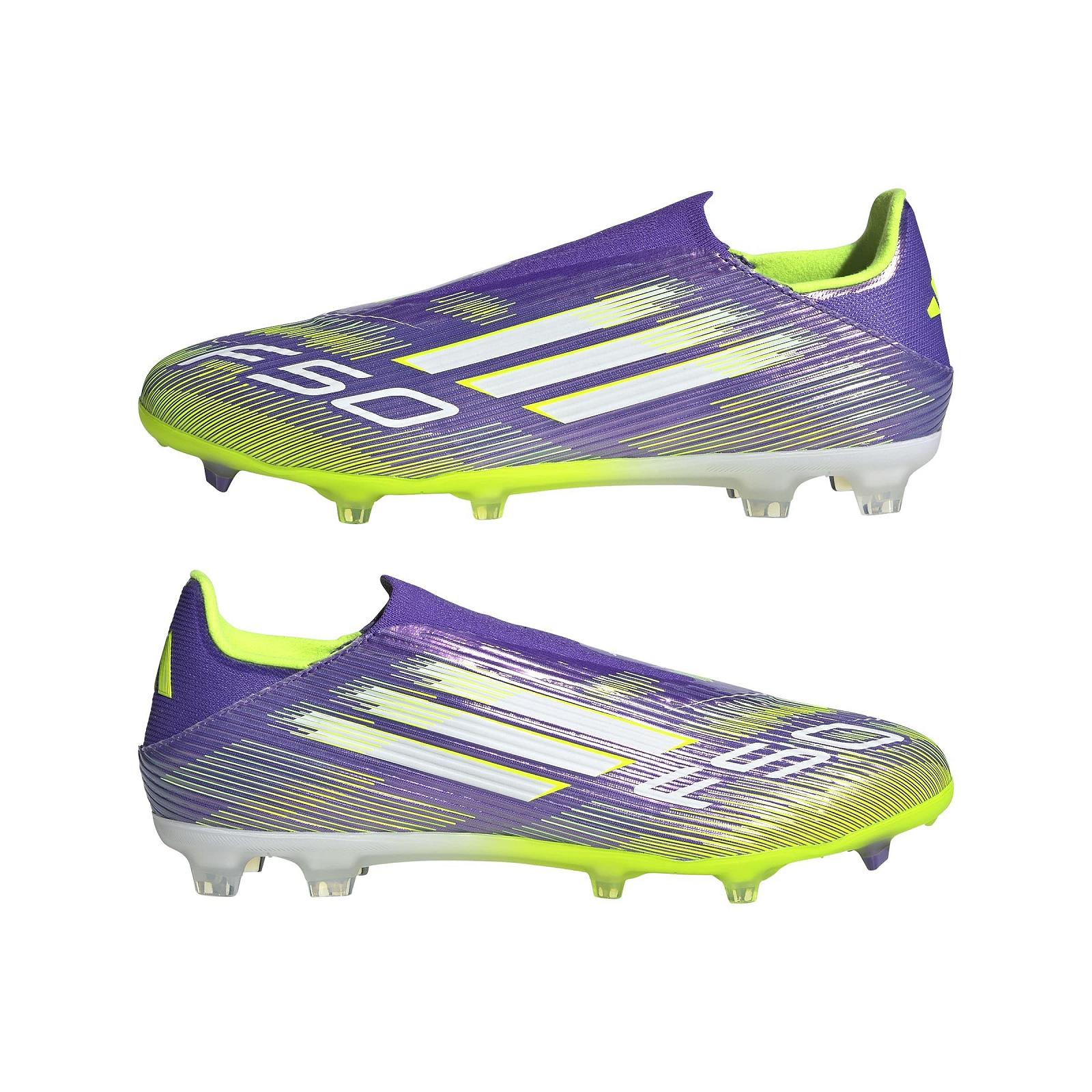 Футбольні бутси adidas Unisex F50 League Laceless Firm Ground, фото №6