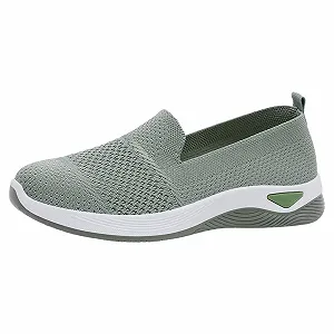 Кроссовки Gyaimxfu ортопедические женские без шнуровки, для ходьбы, на платформе, легкие, удобные, с усиленной амортизацией - Фото 1