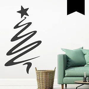 Наклейка на стіну Wandkings Різдвяна ялинка 27 x 50 см - Фото 1