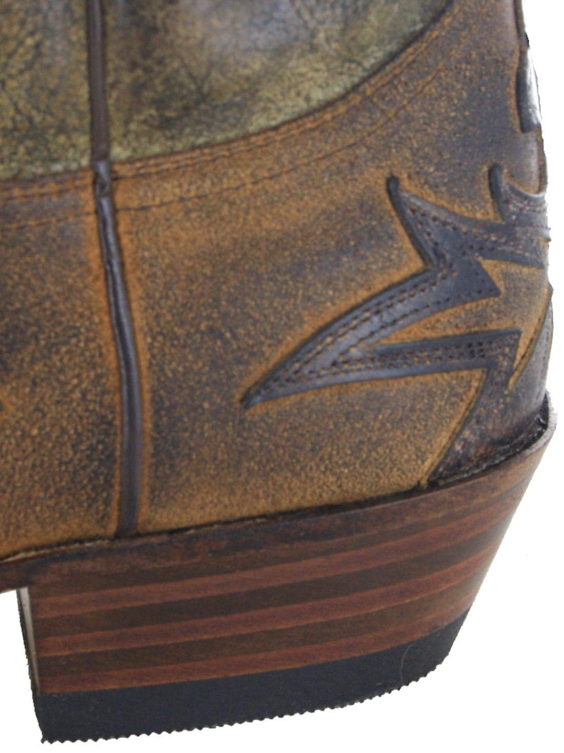 Черевики Sendra Boots чоловічі 9669 Western шкіряні коричневі, фото №9