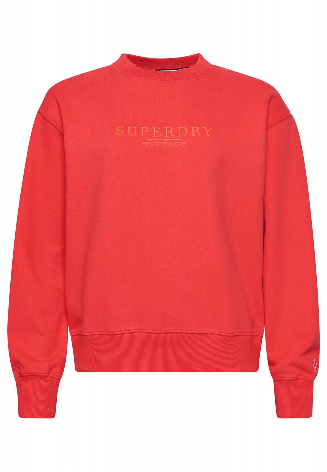 Толстовка Superdry Свободная с вышивкой Женская, фото №1