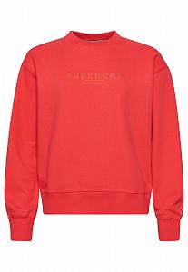 Толстовка Superdry Свободная с вышивкой Женская - Фото 1
