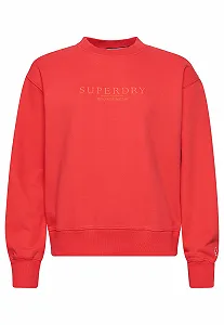 Толстовка Superdry Свободная с вышивкой Женская - Фото 1