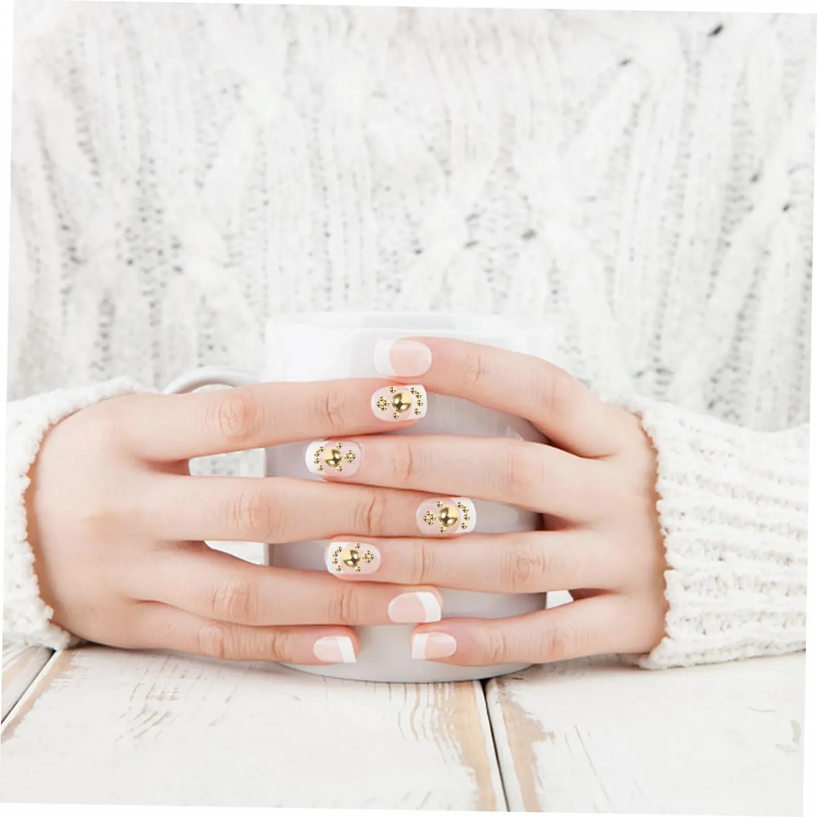 Полужемчуг для ногтей Healeved, 1000 шт, разноцветные, фото №3