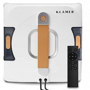 Робот для мойки окон KLAMER, компактный робот для окон с автоматическим определением краев, двойной системой распыления, интеллектуальным планированием маршрута и защитой от падения - Фото 1