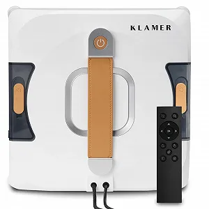 Робот для миття вікон KLAMER, компактний робот для вікон з автоматичним визначенням країв, подвійною системою розпилення, інтелектуальним плануванням маршруту та захистом від падіння - Фото 1