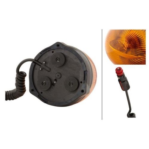 Проблисковий маячок HELLA Rota Compact 2RL 009 506-301 для VOLVO ABG MANITOU, фото №2