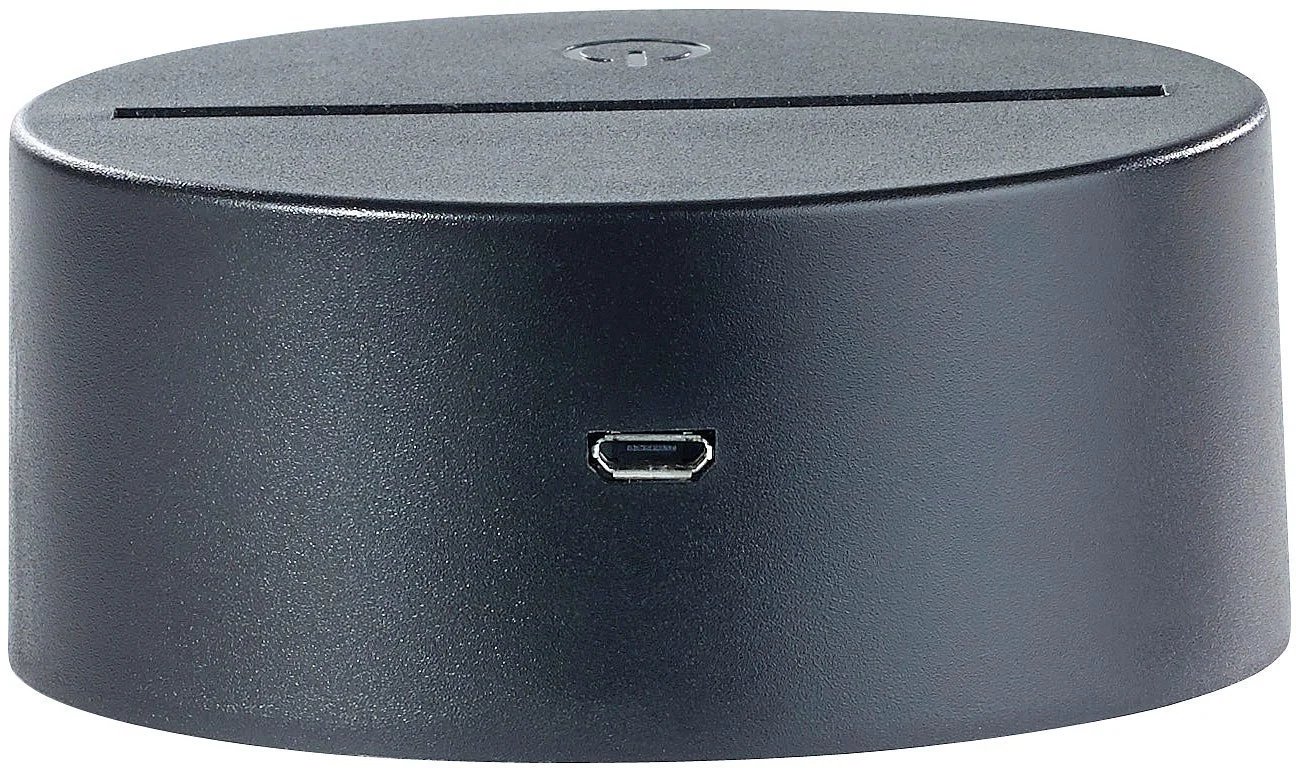 3D-голографическая лампа Lunartec 3D LED с рисунком Бесконечный бант 7 цветов, фото №9