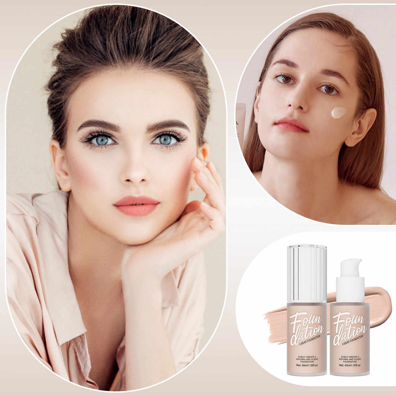 Тональная основа Goowafur Liquid Coverage Foundation увлажняющая формула, фото №4