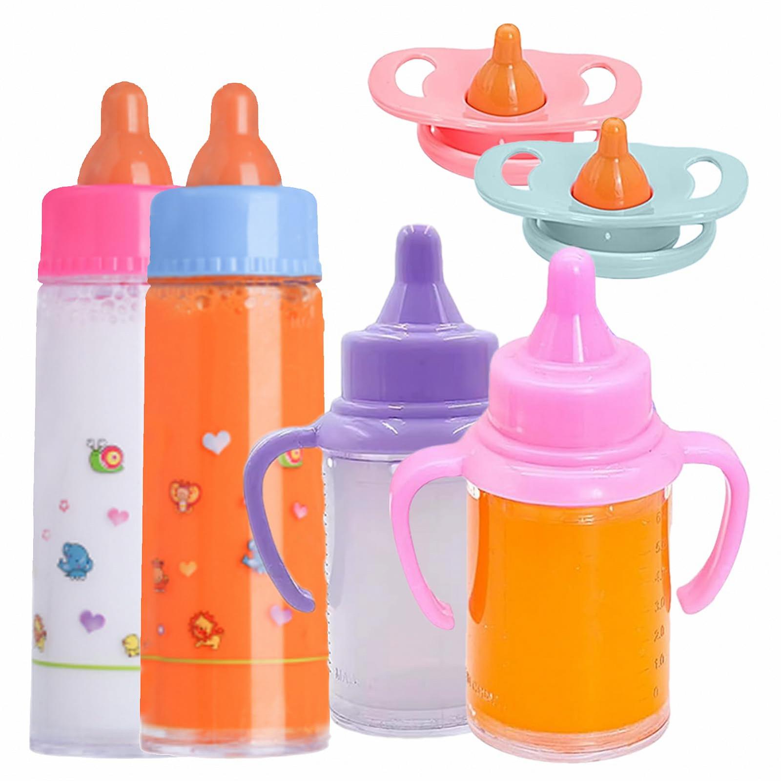 Іграшка Generisch Baby Bottle Disappearing Doll Feeding Set Pacifier Care Bottle Set, фото №8