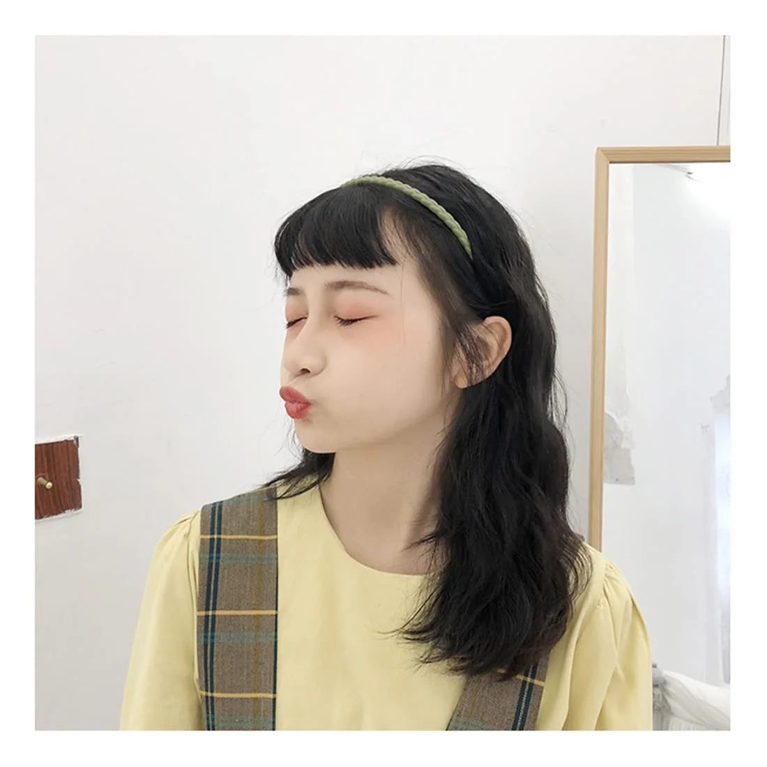 Набір пластикових обручів для волосся, 5 шт. Тонкі, фото №5