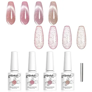 Гель-лак Vishine Cat Eye, голографічний, магнітний, з ефектом сяйва Auroras Snowlight, 8 мл synthetic.ua - Фото 1