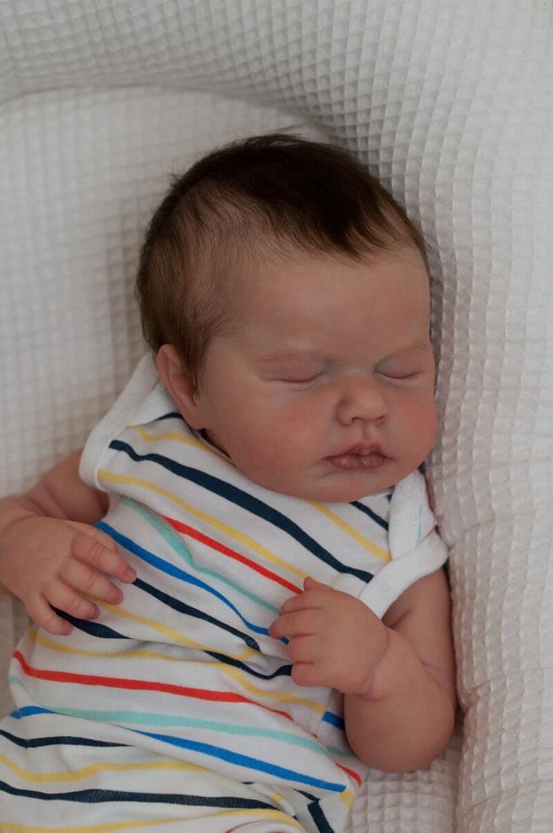 Лялька Zero pam Reborn Baby Boy Реалістичний силіконовий хлопчик 20 дюймів 50 см, фото №5