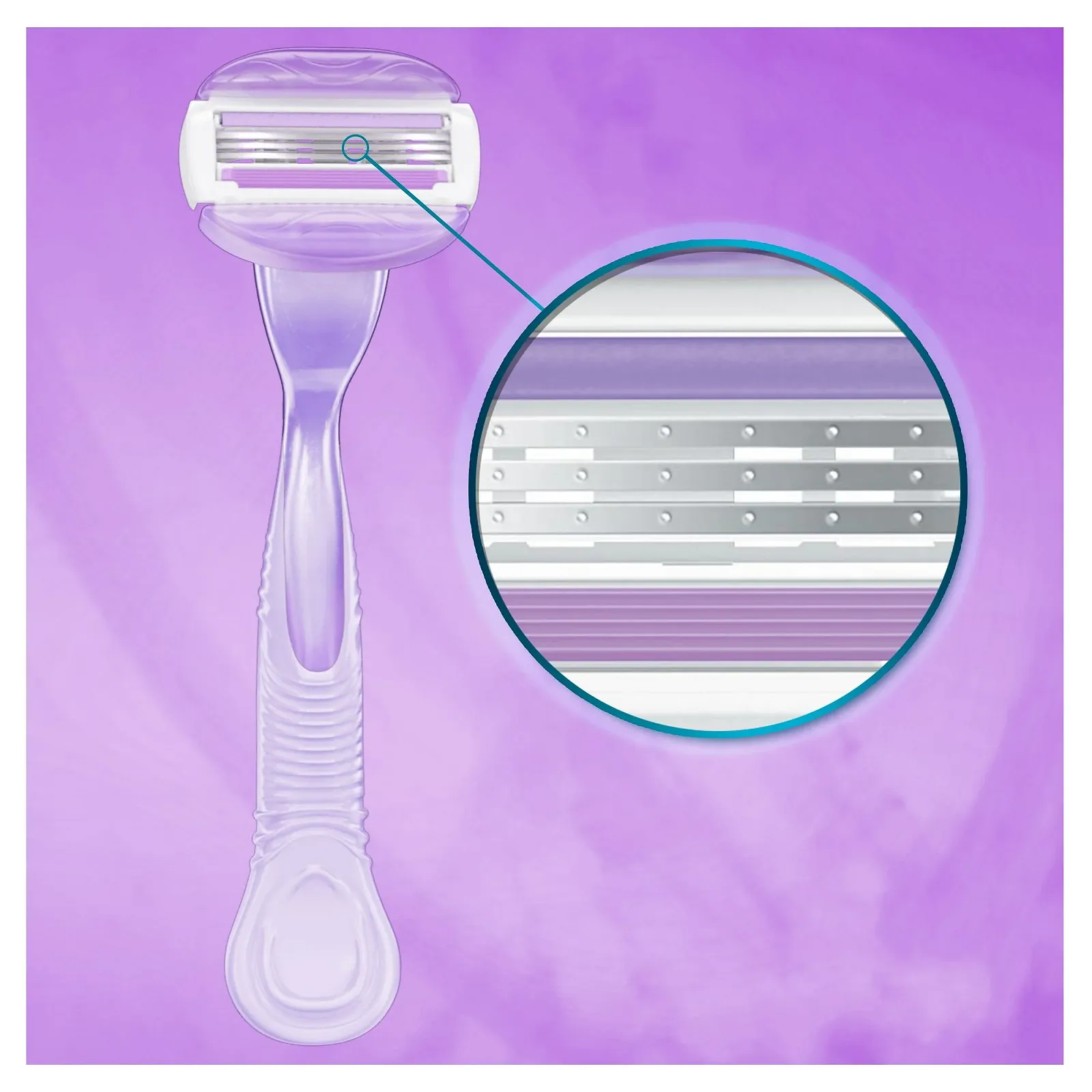 Сменные кассеты для бритья Gillette Venus Breeze 4 шт., фото №4 Сменные кассеты для бритья Gillette Venus Breeze 4 шт., фото №4