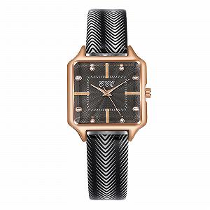 Жіночий аналоговий кварцовий годинник Generisch з ремінцем з нержавіючої сталі - Фото 1