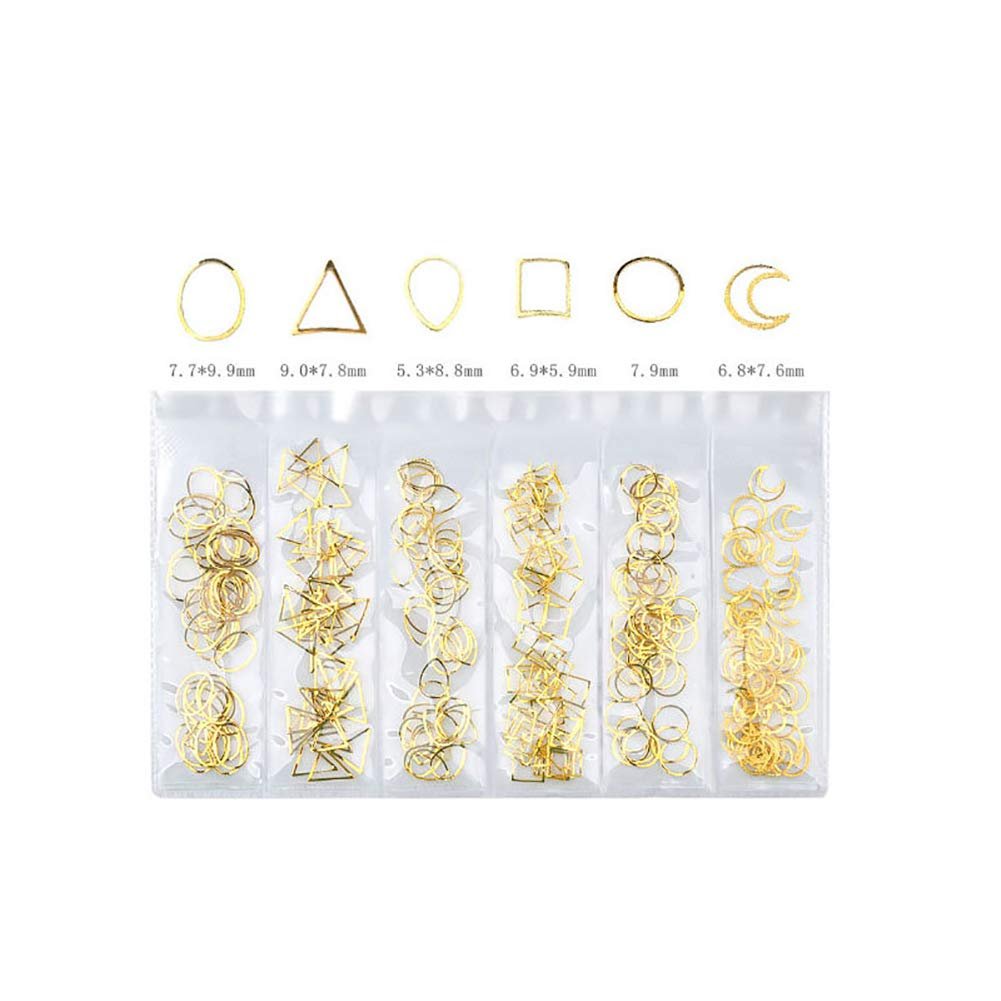 Прикраса для нігтів Bodhi2000 Геометрична Мікс 6#, фото №1