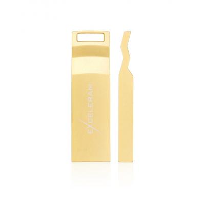USB флеш-накопичувач Exceleram 64gb U2 Series Gold USB 2.0 EXP2U2U2G64, фото №4