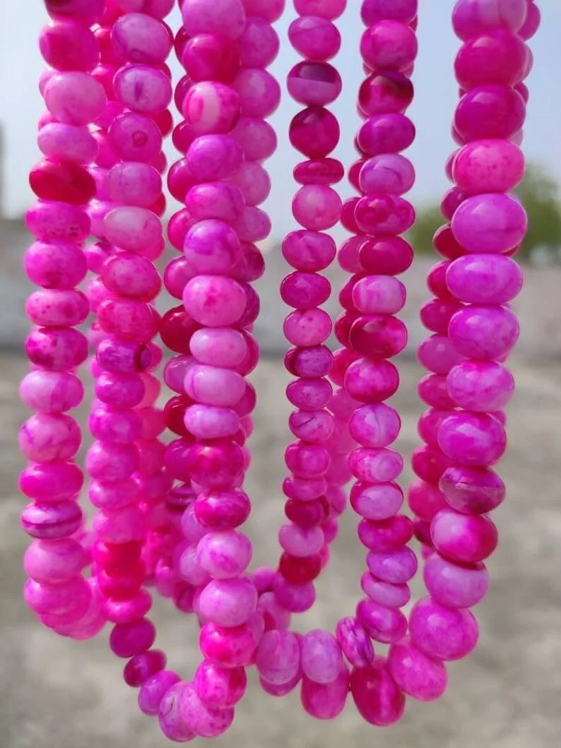 Бусины Опал Круглые Гладкие 7-8 мм, нить длиной 40 см бусины из драгоценных камней для ожерелья, браслета, фото №1