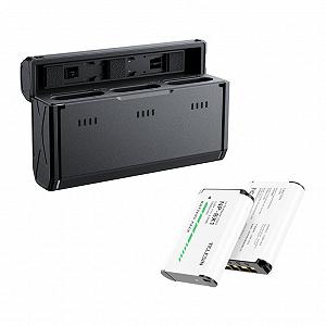 Зарядка два акумулятори Sony NP-BX1 Telesin CMR-001 - Фото 1