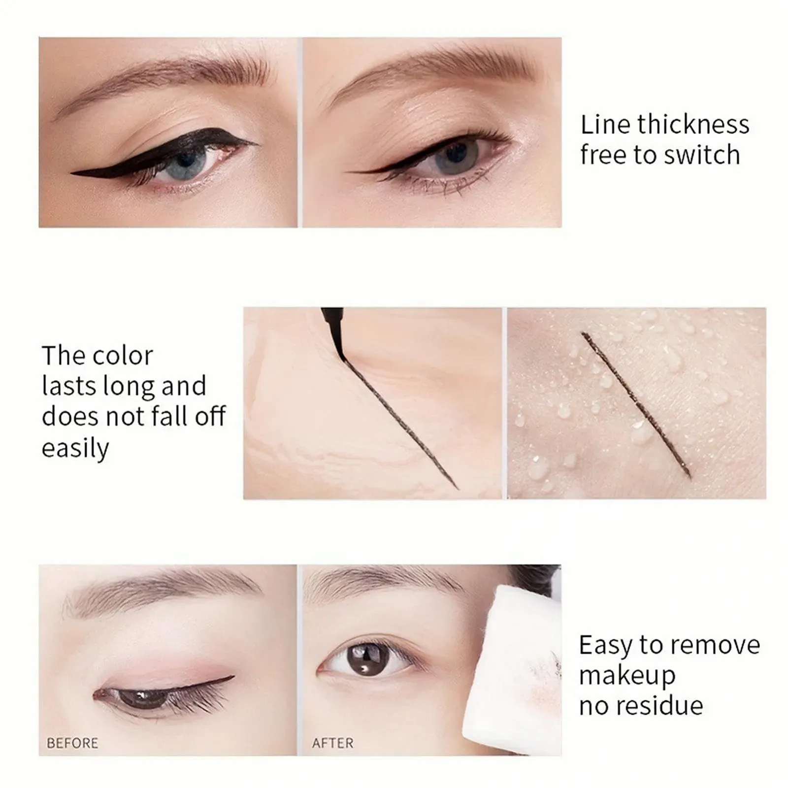 Жидкая Подводка Jomewory Черный, фото №4 Жидкая Подводка Jomewory Черный, фото №4