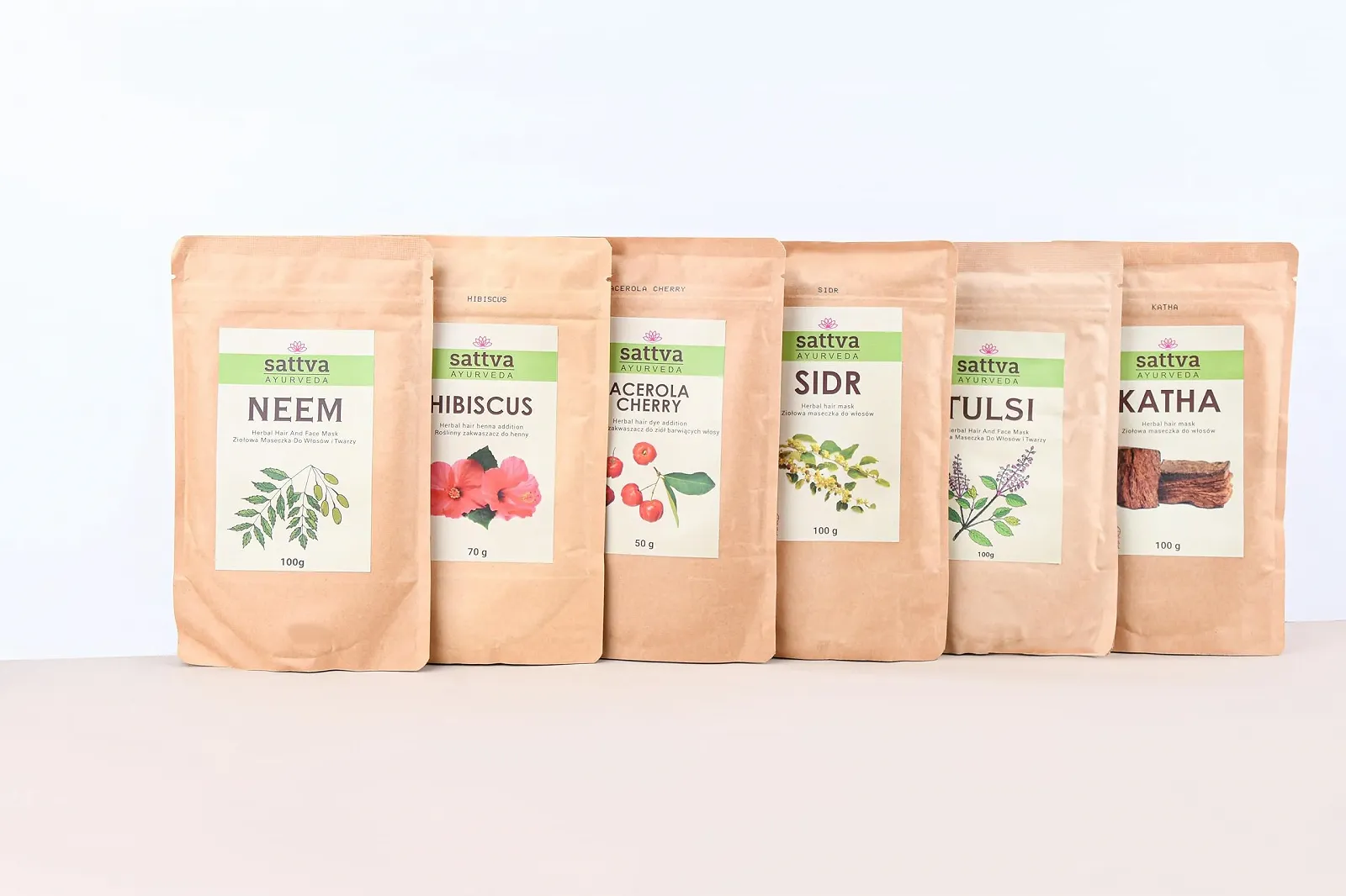 Маска для обличчя та волосся Sattva Neem - маска проти чорних цяток, фото №9