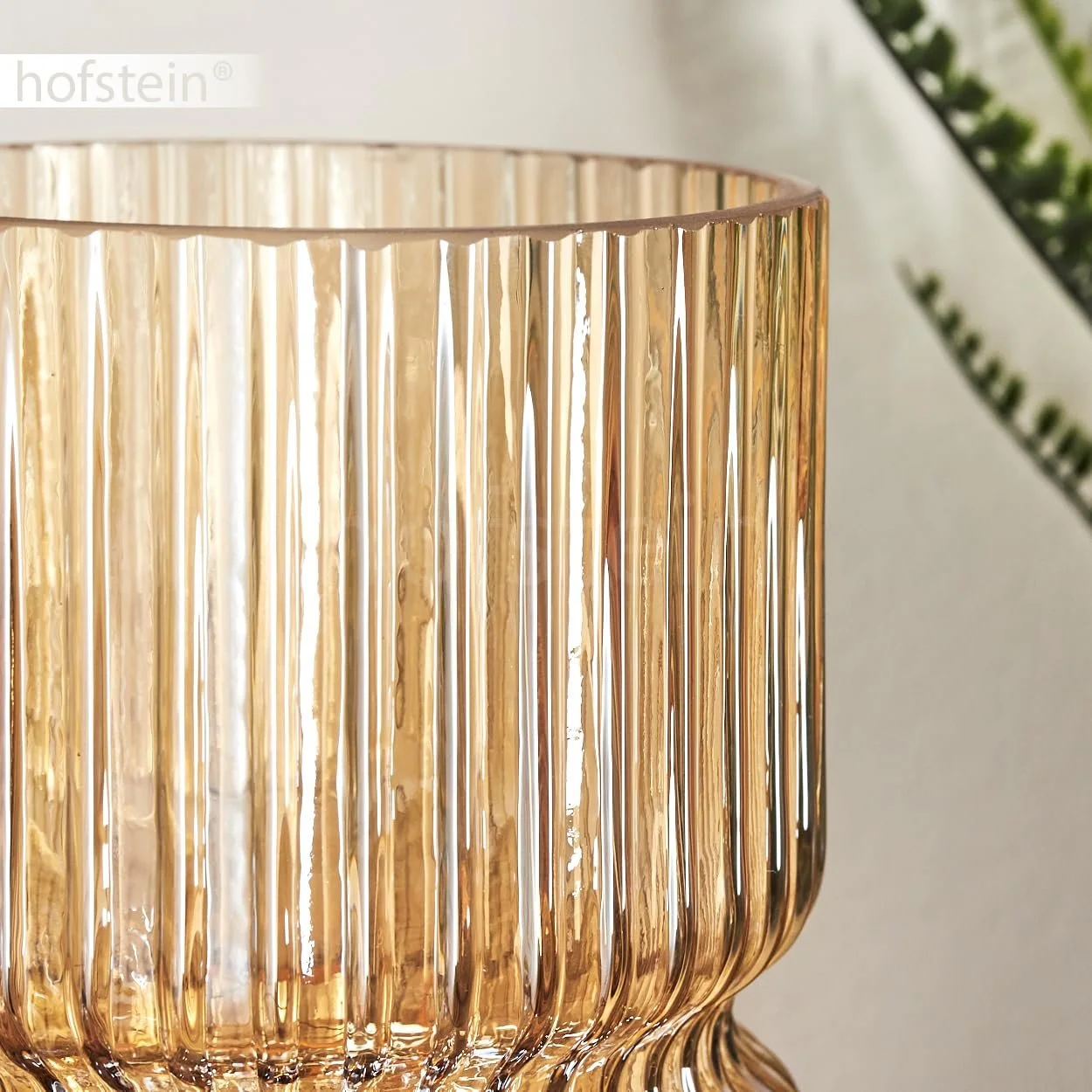 Настільна лампа Penteado Метал / Скло Скляний плафон 10.5 см 1 x E27 Чорний / Янтарний, фото №4