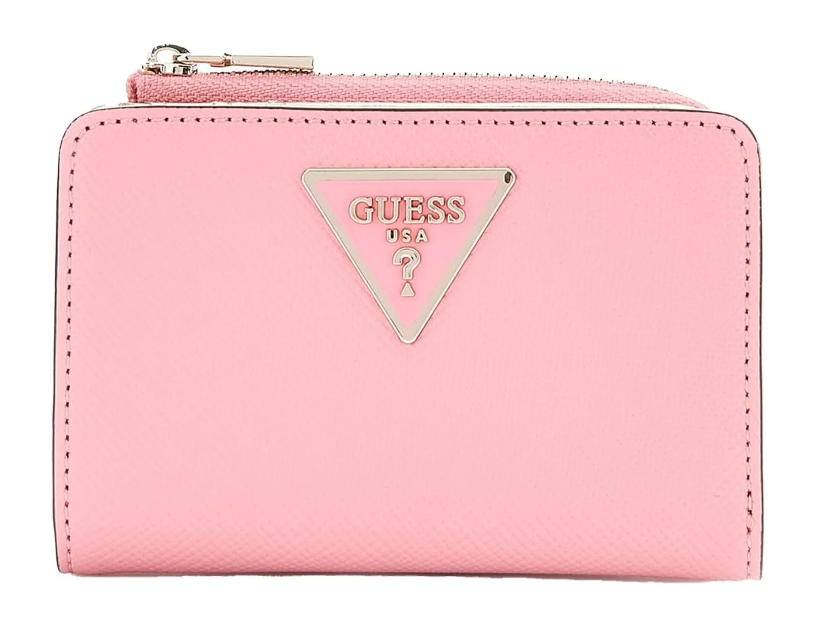 Футляр для карток на блискавці GUESS Laurel Рожевий, фото №1 Футляр для карток на блискавці GUESS Laurel Рожевий, фото №1