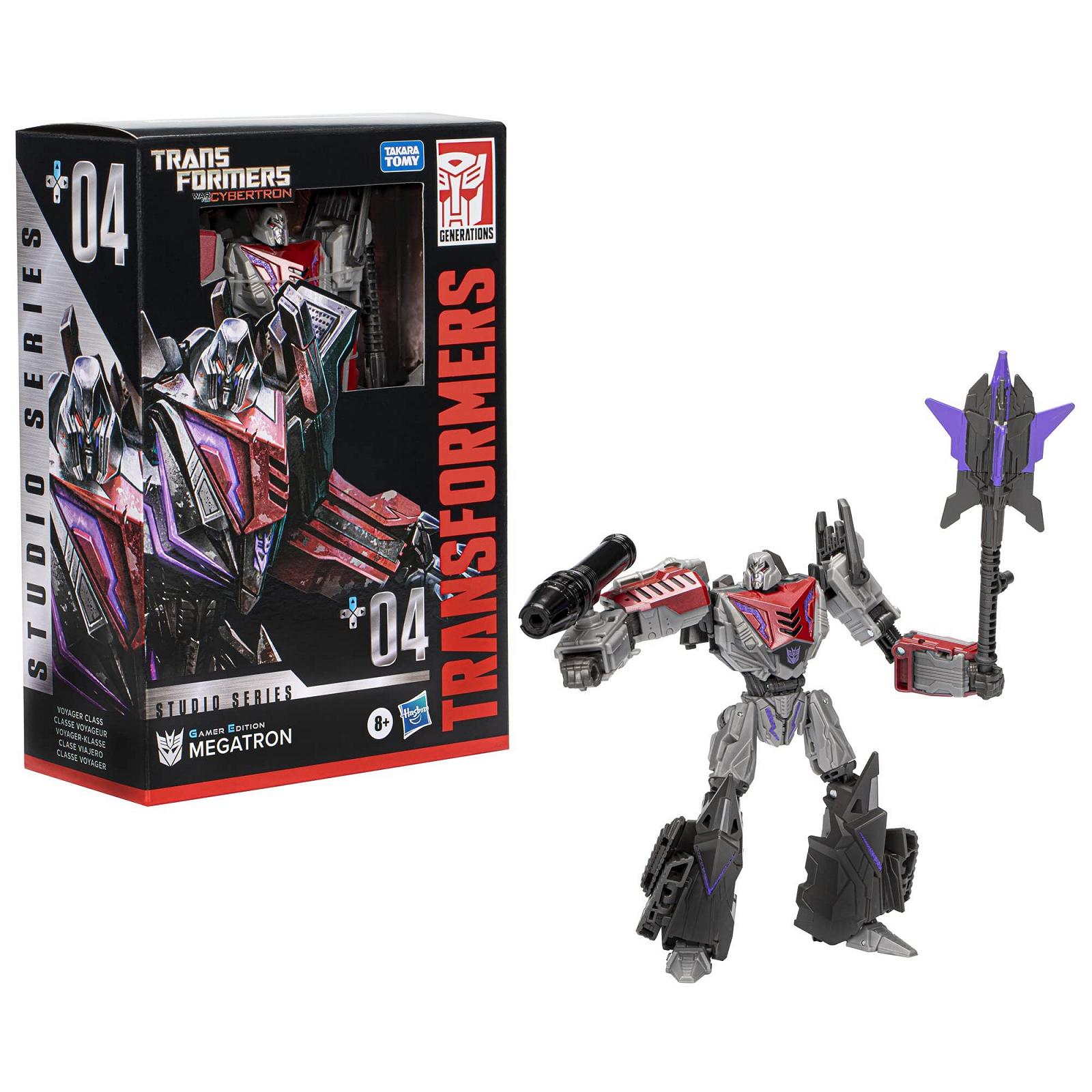 Фигурка Мегатрон Transformers Battle for Cybertron Gamer Edition Studio Series Voyager 04, 16,5 см, фото №2