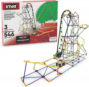 Набор K'NEX Education STEM Explorations Roller Coaster для сборки Для детей от 8 лет 546 деталей - Фото 1