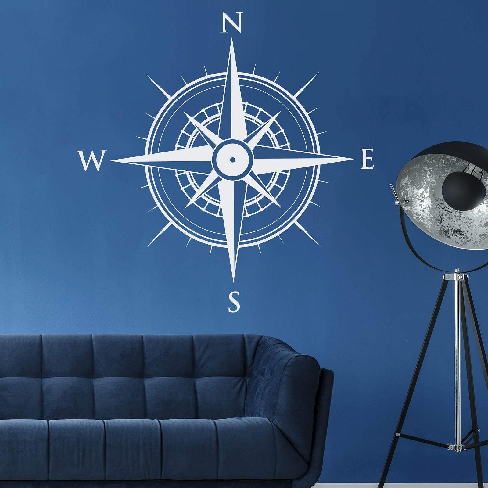 Наклейка на стіну Роза вітрів Компас Роза вітрів Компас, фото №2 Наклейка на стіну Роза вітрів Компас Роза вітрів Компас, фото №2
