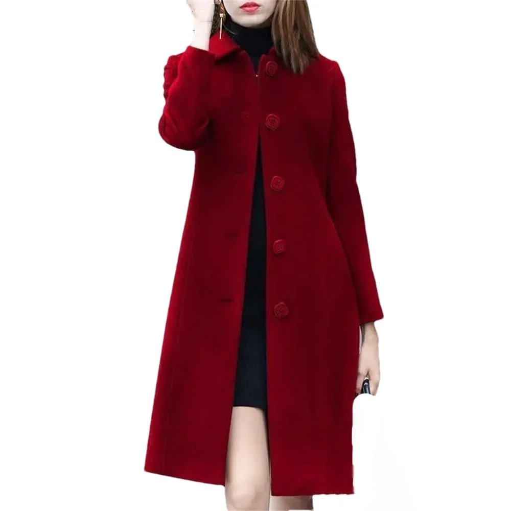 Пальто Dvbfufv Жіноче Осіннє Зимове Тепле, фото №1