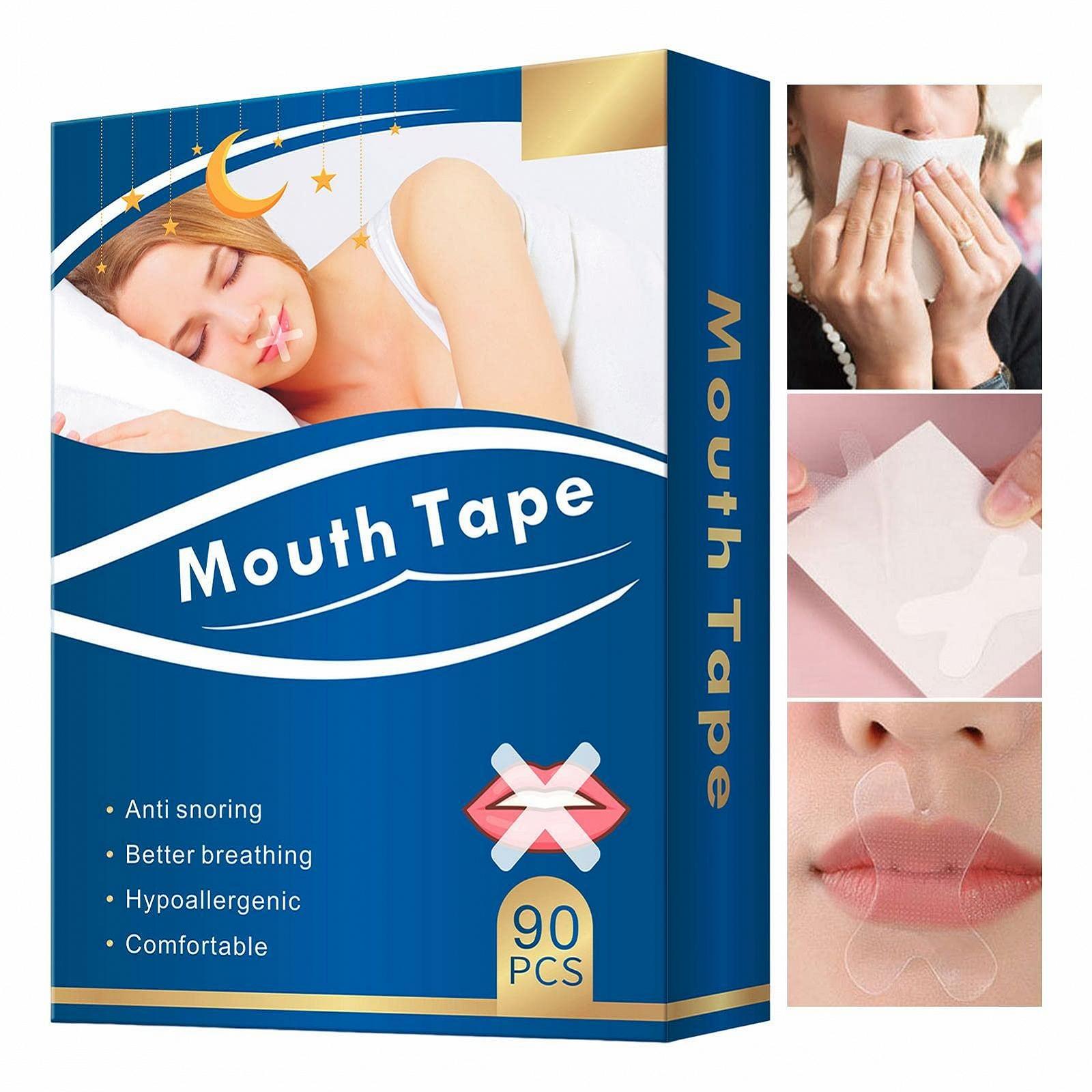 Смужки від хропіння Backlight для рота, смужки для сну, фото №8