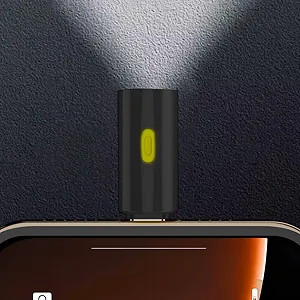 LED Фонарик, Перезаряжаемый Маленький Фонарик, Type C, для Исследований на Открытом Воздухе, Пеших Прогулок, Кемпинга, Путешествий, Легкий Портативный Фонарик для Мужчин и Женщин synthetic.ua - Фото 1