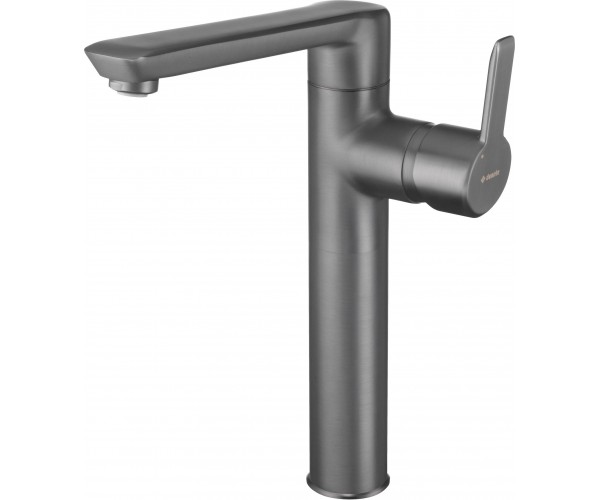 Deante Змішувач для раковини Arnika довж виливу 172мм поворотний 1важіль титан, фото №1